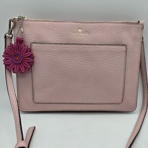 Kate Spade Pink Leather Crossbody Bag